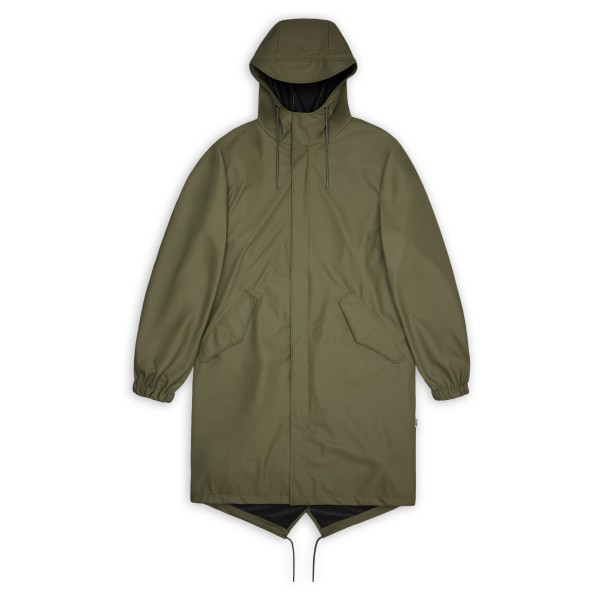 Rains - Fishtail Parka W3 - Regenjacke Gr S oliv von Rains