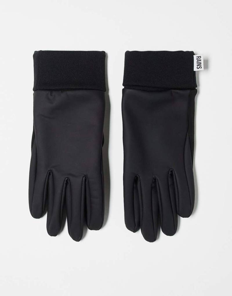 Rains - Handschuhe in Schwarz von Rains