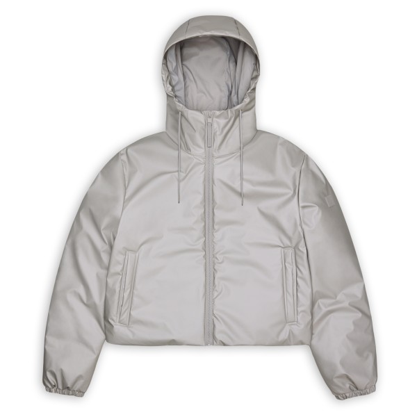 Rains - Lohja Short Insulated Jacket W3T1 - Regenjacke Gr XS grau von Rains