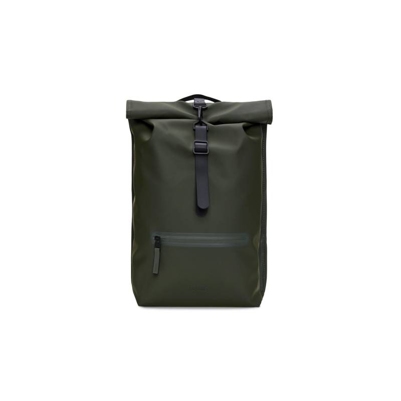 Rains - Rains Rolltop Rucksack W3 - Green Koffer24 von Rains