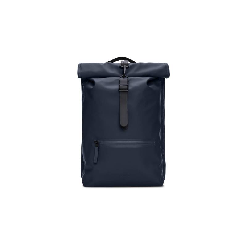 Rains - Rains Rolltop Rucksack W3 - Navy Koffer24 von Rains