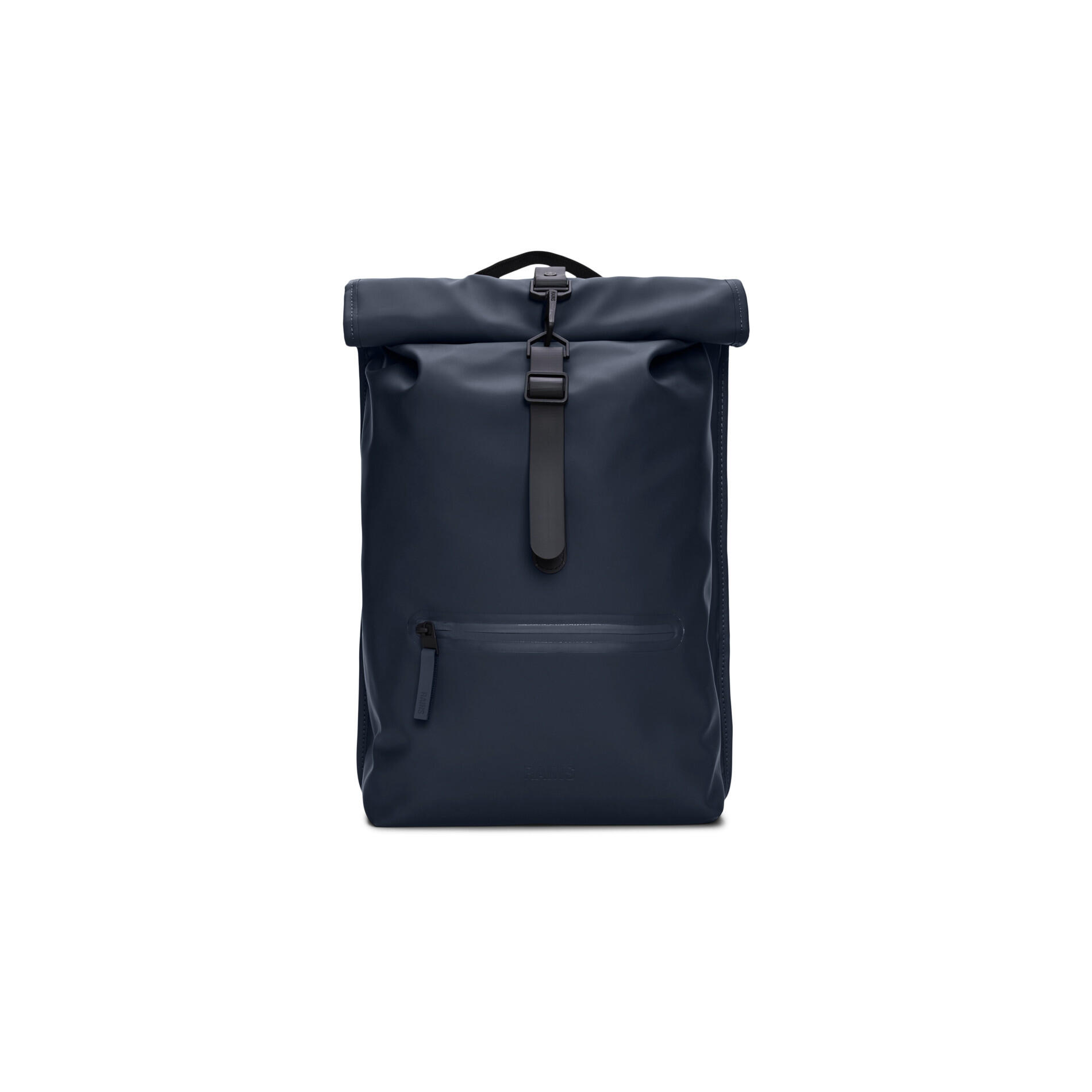 Rains - Rains Rolltop Rucksack W3 - Navy Koffer24 von Rains