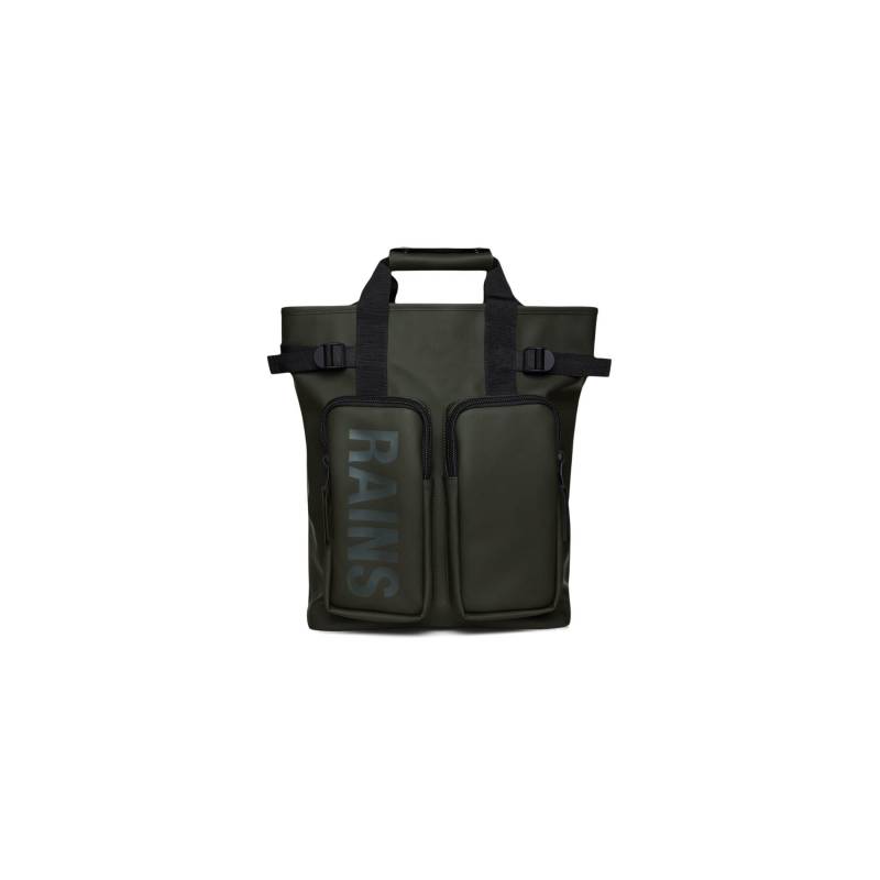 Rains - Rains Texel Tote Backpack W3 - Green Koffer24 von Rains