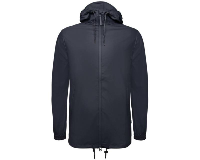 Rains Regenmantel Storm Breaker W3 Unisex Erwachsene Regenjacke, Jacket, Anorak, Regenbekleidung, Kapuze von Rains