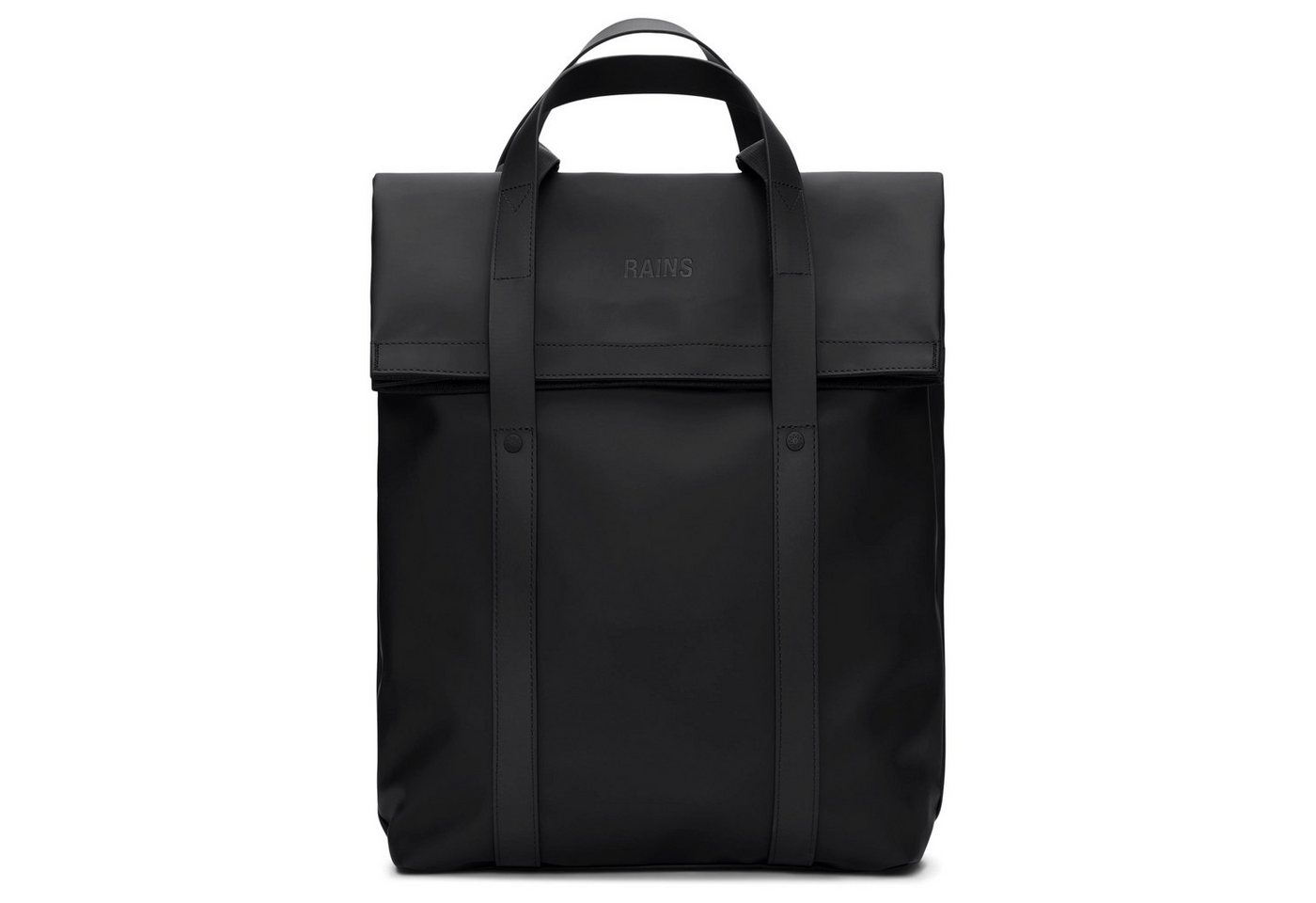 Rains Reiserucksack 2 Way - Rucksack 16" 58 cm (black) von Rains