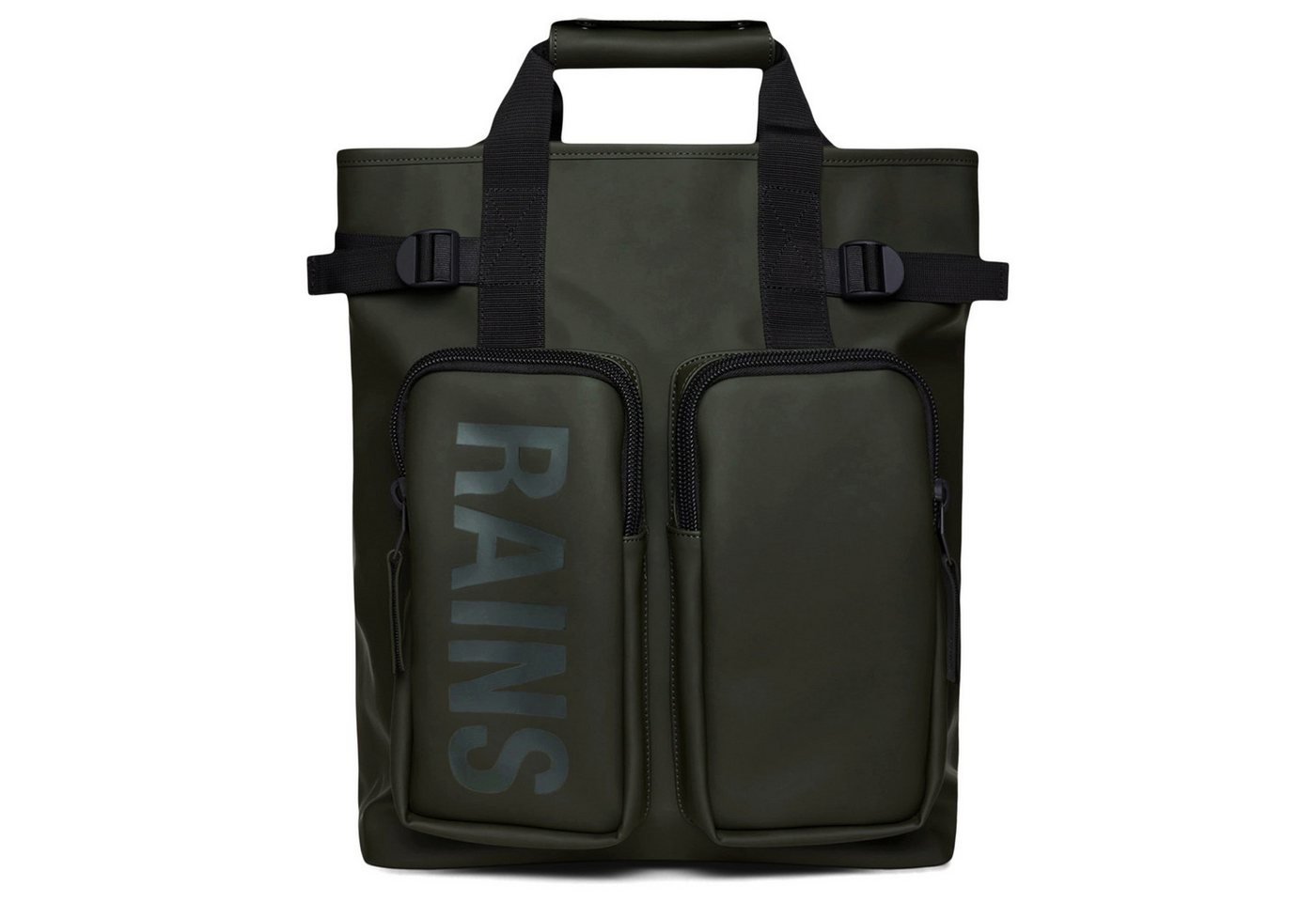 Rains Rucksack Texel Tote - Rucksack 15" 43 cm (green) von Rains