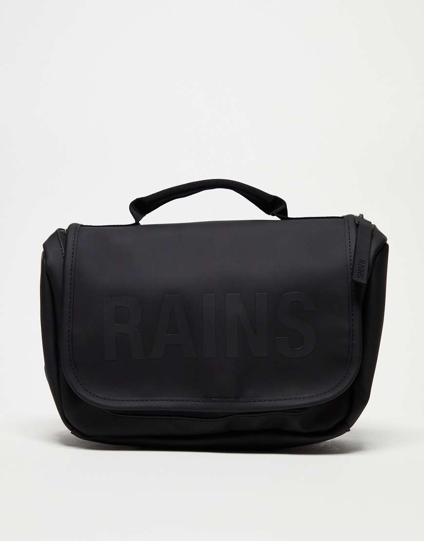 Rains - Texel - Wasserfester Unisex-Kulturbeutel in Schwarz Rains - Texel - Wasserfester Unisex-Kulturbeutel in Schwarz von Rains