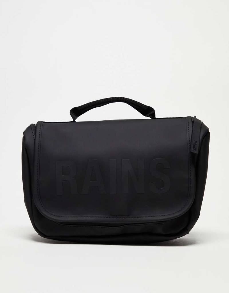 Rains - Texel - Wasserfester Unisex-Kulturbeutel in Schwarz Rains - Texel - Wasserfester Unisex-Kulturbeutel in Schwarz von Rains