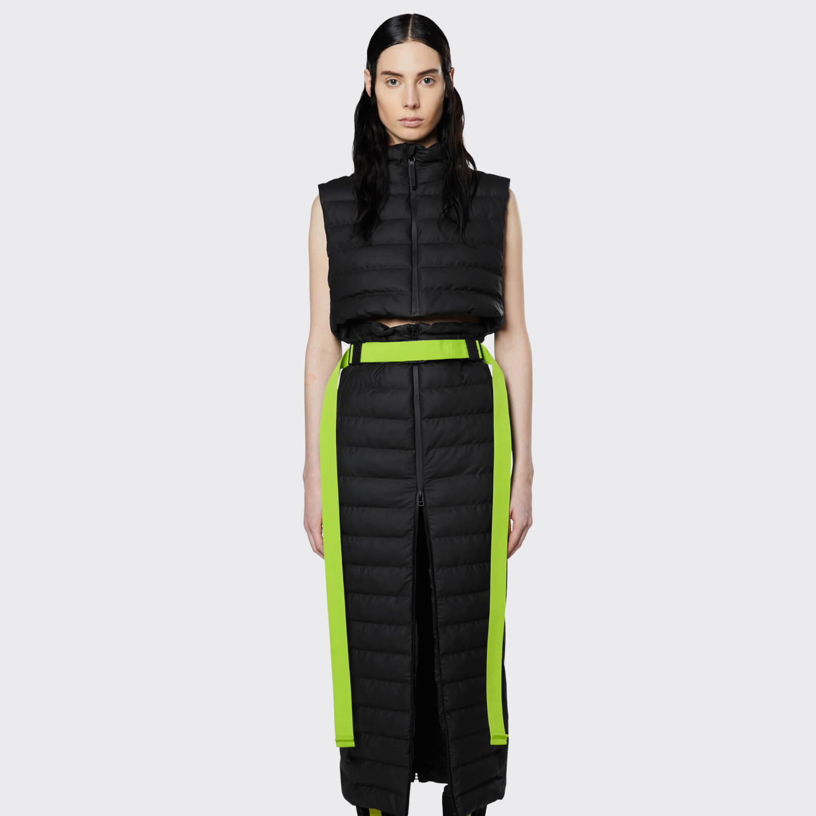 Rains Trekker Cropped Quilted Shell Gilet von Rains