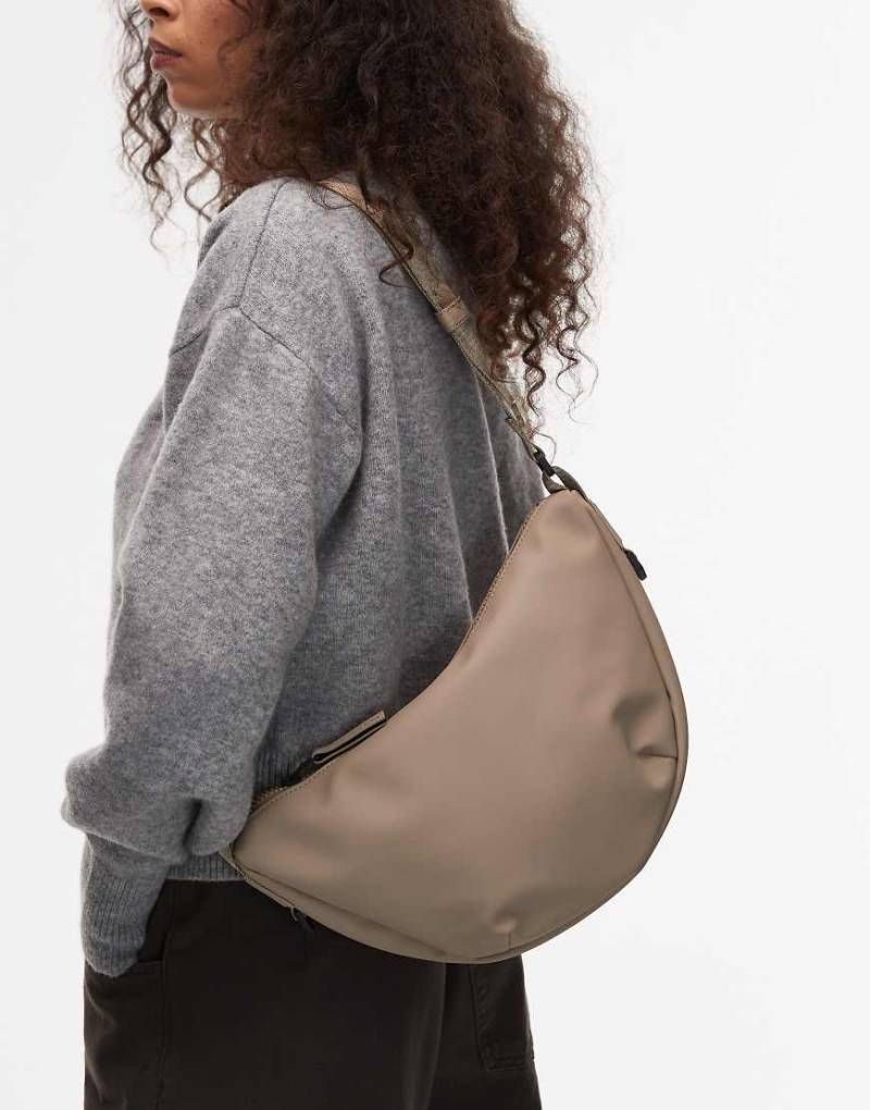 Rains - Valera - Schultertasche in Beige-Neutral von Rains