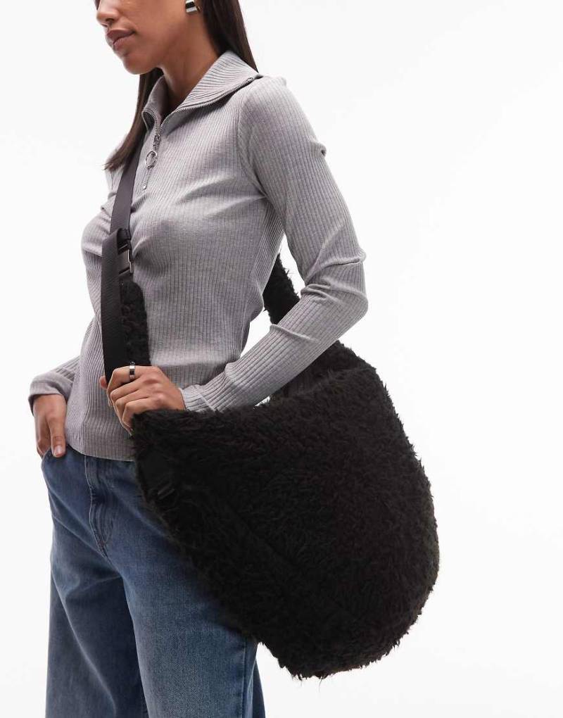 Rains - Valera Vision - Große Schultertasche in Schwarz von Rains