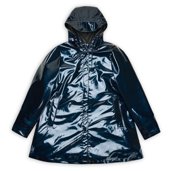 Rains - Women's A-Line W Jacket W3 - Regenjacke Gr M blau von Rains