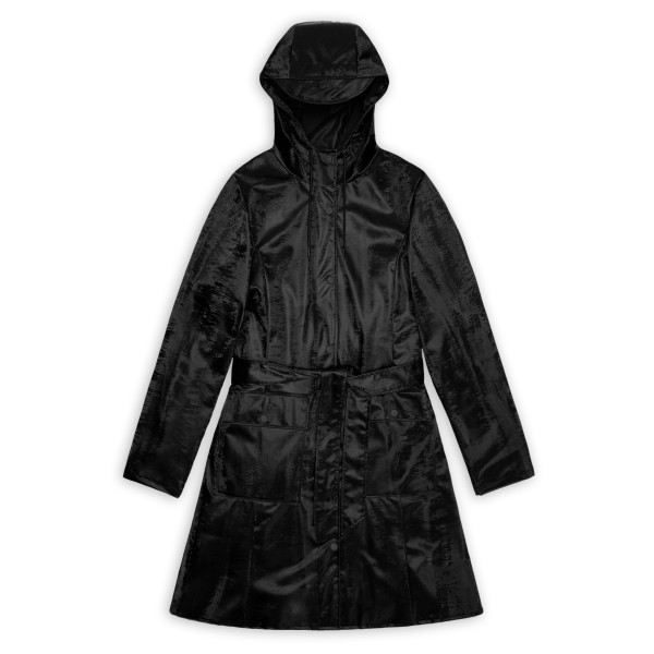 Rains - Women's Curve Long Jacket W3 - Regenjacke Gr M schwarz von Rains