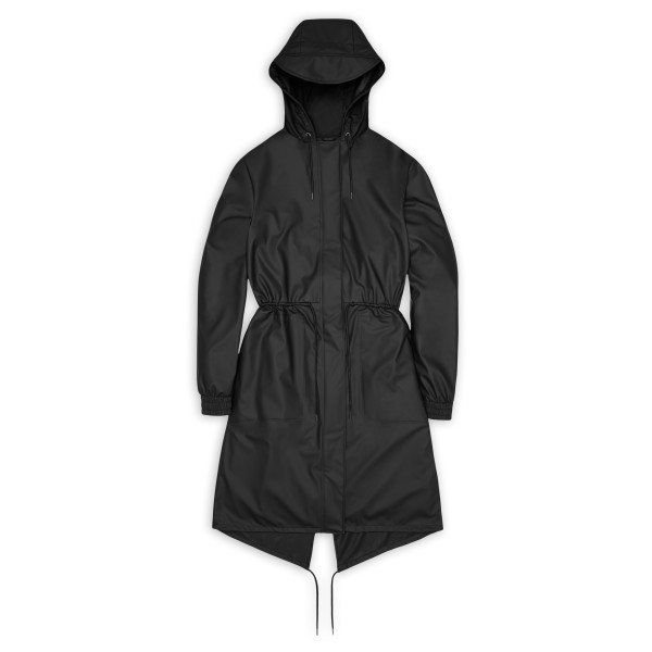 Rains - Women's String W Parka W3 - Regenjacke Gr L schwarz von Rains