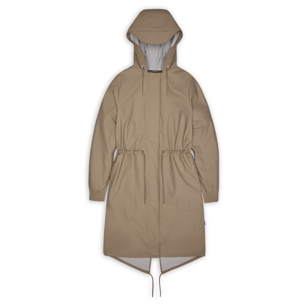 Rains - Women's String W Parka W3 - Regenjacke Gr S beige von Rains