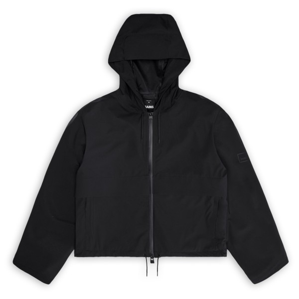 Rains - Women's Suva Hardshell Short String W Jacket - Regenjacke Gr M schwarz von Rains