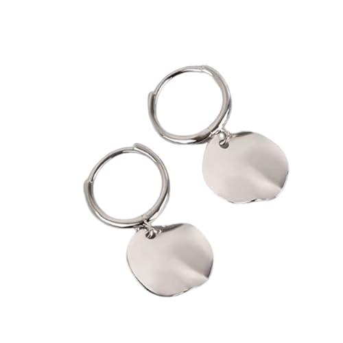 Rainway Silber Ohrringe Damen Mädchen, Boho Ohrringe mit Unregelmäßigen Runde Wellen Anhänger, Hypoallergene Ohrhänger Elegant Einfacher Stil Unikatives Design für Alltag Geburtstag Feiertage Rainway Silber Ohrringe Damen Mädchen, Boho Ohrringe mit Unregelmäßigen Runde Wellen Anhänger, Hypoallergene Ohrhänger Elegant Einfacher Stil Unikatives Design für Alltag Geburtstag Feiertage von Rainway