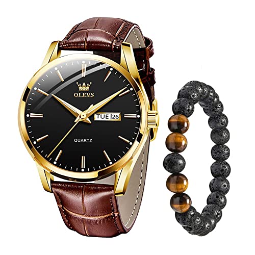 Raitown Herren Armbanduhr Leder Band Wasserdicht Uhr Man Analog Quarz Ultraleicht Männer Uhren Optionales Schwarz Blau Weiß Zifferblatt von Raitown