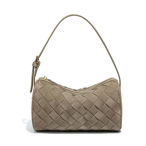 Mini-gewebte Ledertasche, kleine gewebte Handtasche, kleine Clutch-Geldbörsen, Mini-Ledertaschen mit Tragegriff oben für Damen, Abendtasche, Kiefer Blaugrün Mini-gewebte Ledertasche, kleine gewebte Handtasche, kleine Clutch-Geldbörsen, Mini-Ledertaschen mit Tragegriff oben für Damen, Abendtasche, Kiefer Blaugrün von Raiuyow