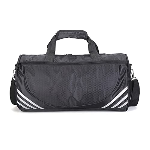 RajoNN Bai Shi Wu Sport-Turnbeutel für Damen und Herren, Fitness für Yoga, Nylon, Yoga, Reisen, Training, Ultraleicht, Duffle-Schuhe, kleine Sporttasche, Turnbeutel (Farbe: Silber) von RajoNN