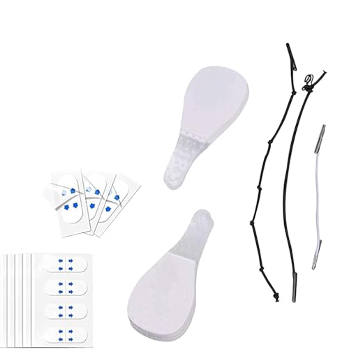 80 Stück Face Lifting Tape,Facelifting Aufkleber,Facelifting Tape,Facelifting Tape Unsichtbare Facelifting Aufkleber,V-Form Instant Invisible Face von Rakiuty
