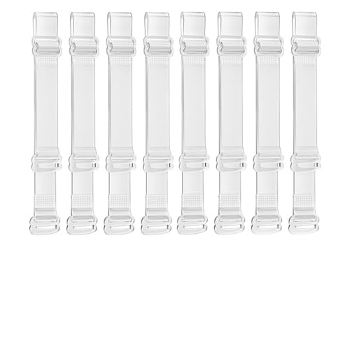 Unsichtbare Klare BH Träger,Unsichtbarer Klare BH Träger,Transparente BH Träger Durchsichtige,Transparent BH-Träger,Transparent BH-Träger Einstellbar Durchsichtige BH-Träger für Damen,4 Paar Unsichtbare Klare BH Träger,Unsichtbarer Klare BH Träger,Transparente BH Träger Durchsichtige,Transparent BH-Träger,Transparent BH-Träger Einstellbar Durchsichtige BH-Träger für Damen,4 Paar von Rakiuty