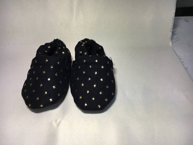 Baby Bootie Gold Punkte von Rakuchin