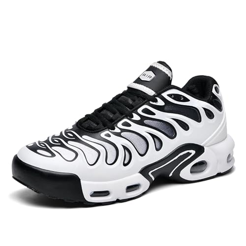 Herren Damen Air Sneakers Sportschuhe Walkingschuhe Laufschuhe mit Luftpolster Atmungsaktiv Turnschuhe Leichte Schuhe Tennisschuhe Basketballschuhe Shoes von Rallmmo