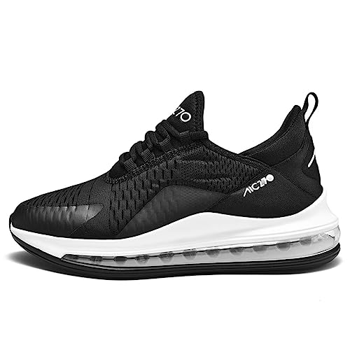 Rallmmo Herren Damen Air Laufschuhe Turnschuhe mit Luftpolster Atmungsaktiv rutschfeste Walkingschuhe Tennisschuhe Sneaker Sportschuhe von Rallmmo