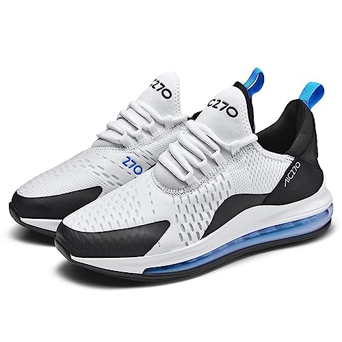 Rallmmo Herren Damen Air Laufschuhe Turnschuhe mit Luftpolster Atmungsaktiv rutschfeste Walkingschuhe Tennisschuhe Sneaker Sportschuhe von Rallmmo