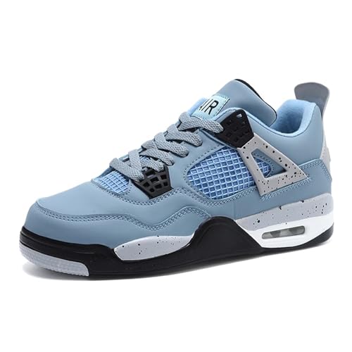 Rallmmo Herren Mode Air 4 Retro Sneaker Damen Schuhe Skateboardschuhe Laufschuhe Turnschuhe mit Luftpolster Walkingschuhe Basketballschuhe High-Top Sportschuhe Outdoor von Rallmmo
