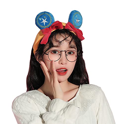 Ralondbey Stirnband Plüsch Waschen Gesicht Stirnband Cartoon Haarband Elastisch Mode Haarschmuck von Ralondbey