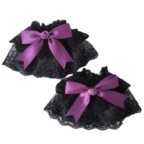 Ralondbey Vielseitiger Haarschmuck im Gothic-Stil, mit Rose, modisches Haarteil und Schmetterlings-Detail, Kopfbedeckung von Ralondbey