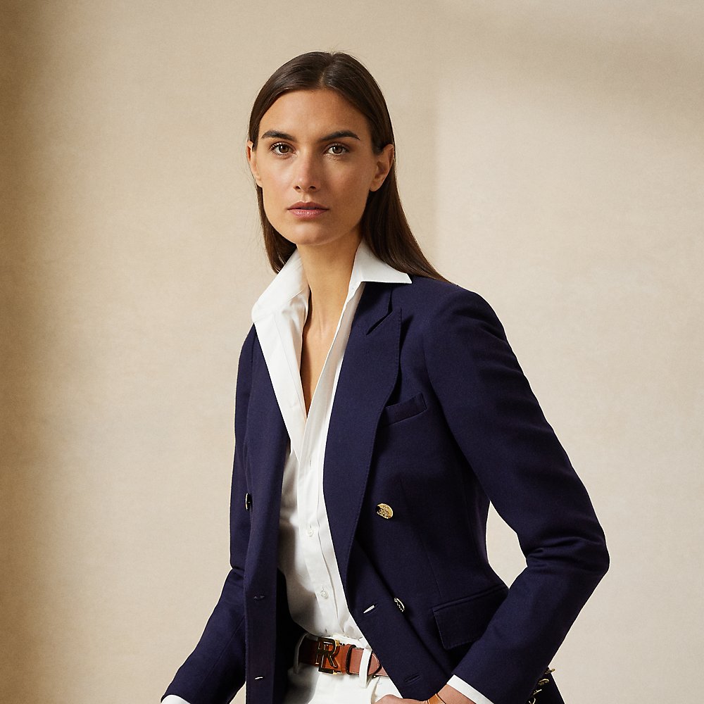 Blazer Camden aus Wollcrêpe von Collection