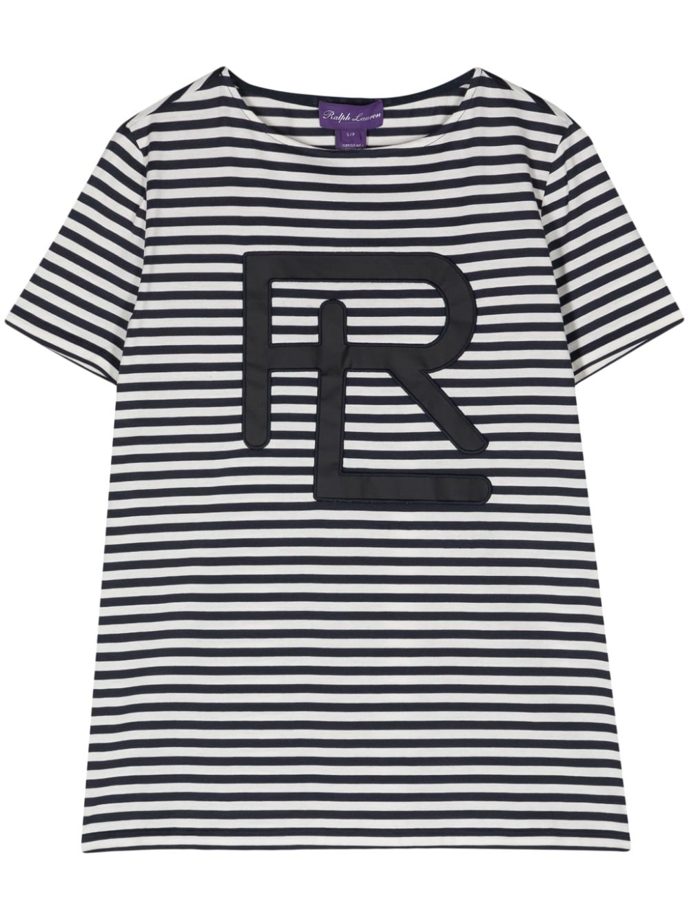 Ralph Lauren Collection Gestreiftes T-Shirt - Blau von Ralph Lauren Collection