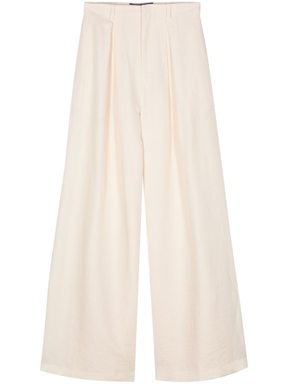 Ralph Lauren Collection Greer Palazzohose mit Falten - Nude von Ralph Lauren Collection