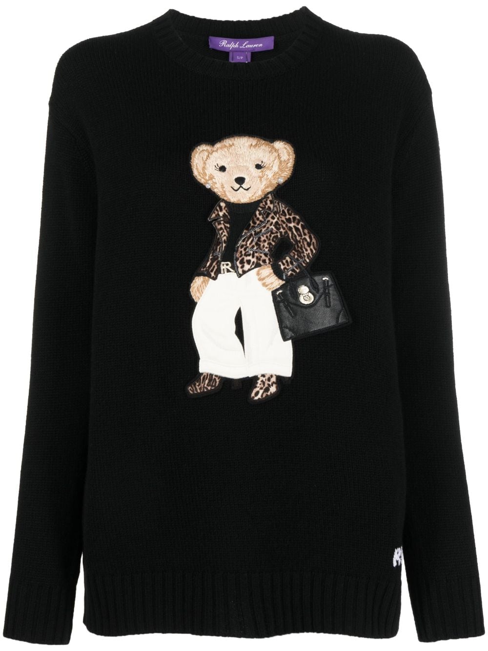 Ralph Lauren Collection Ski Polo Bear Kaschmirpullover - Schwarz von Ralph Lauren Collection