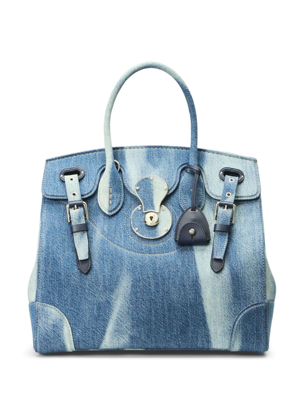 Ralph Lauren Collection Soft Ricky Jeans-Handtasche - Blau von Ralph Lauren Collection