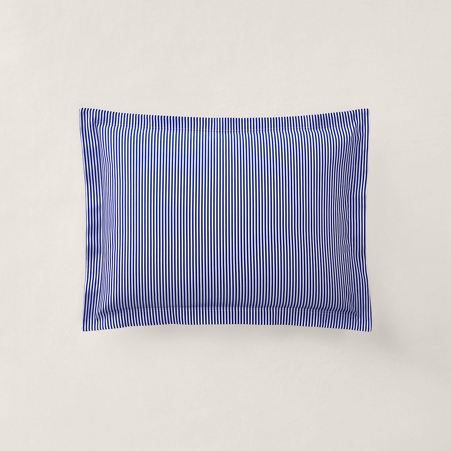 Baumwoll-Dekokissenbezug Shirting Stripe von Ralph Lauren Home