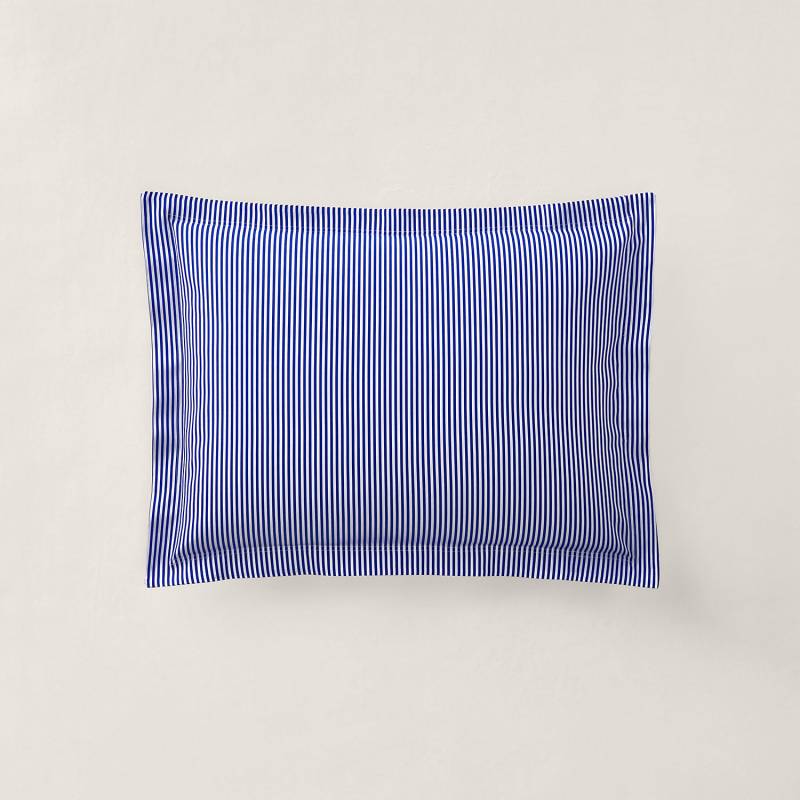 Baumwoll-Dekokissenbezug Shirting Stripe von Ralph Lauren Home