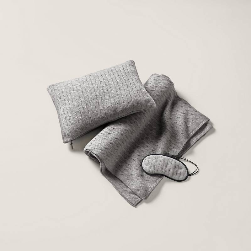 Kaschmir-Geschenkset mit Zopfmuster Kaschmir-Geschenkset mit Zopfmuster von Ralph Lauren Home