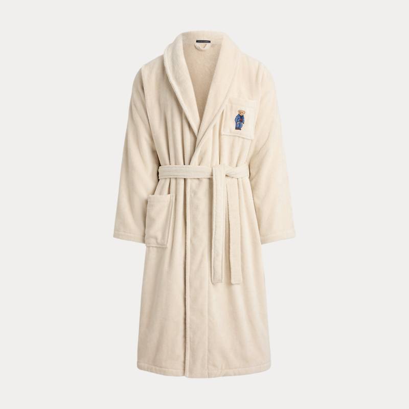 Denim-Bademantel mit Polo Bear von Ralph Lauren Home