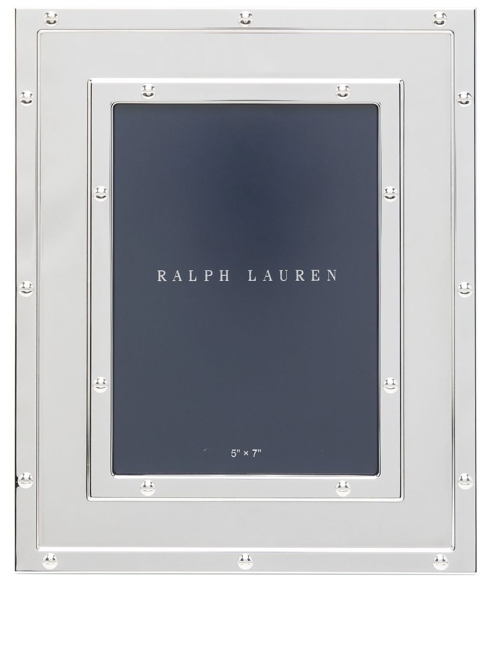 Ralph Lauren Home Bleeker Fotorahmen 5cm x 7cm - Silber von Ralph Lauren Home