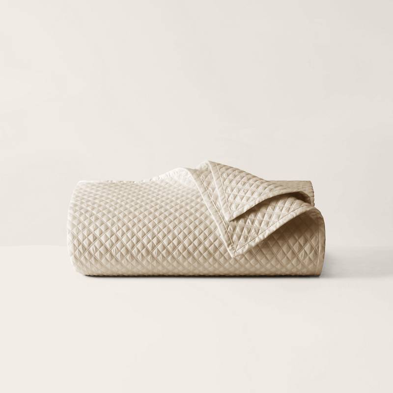 Steppdecke aus Atlas mit Argyle-Muster von Ralph Lauren Home