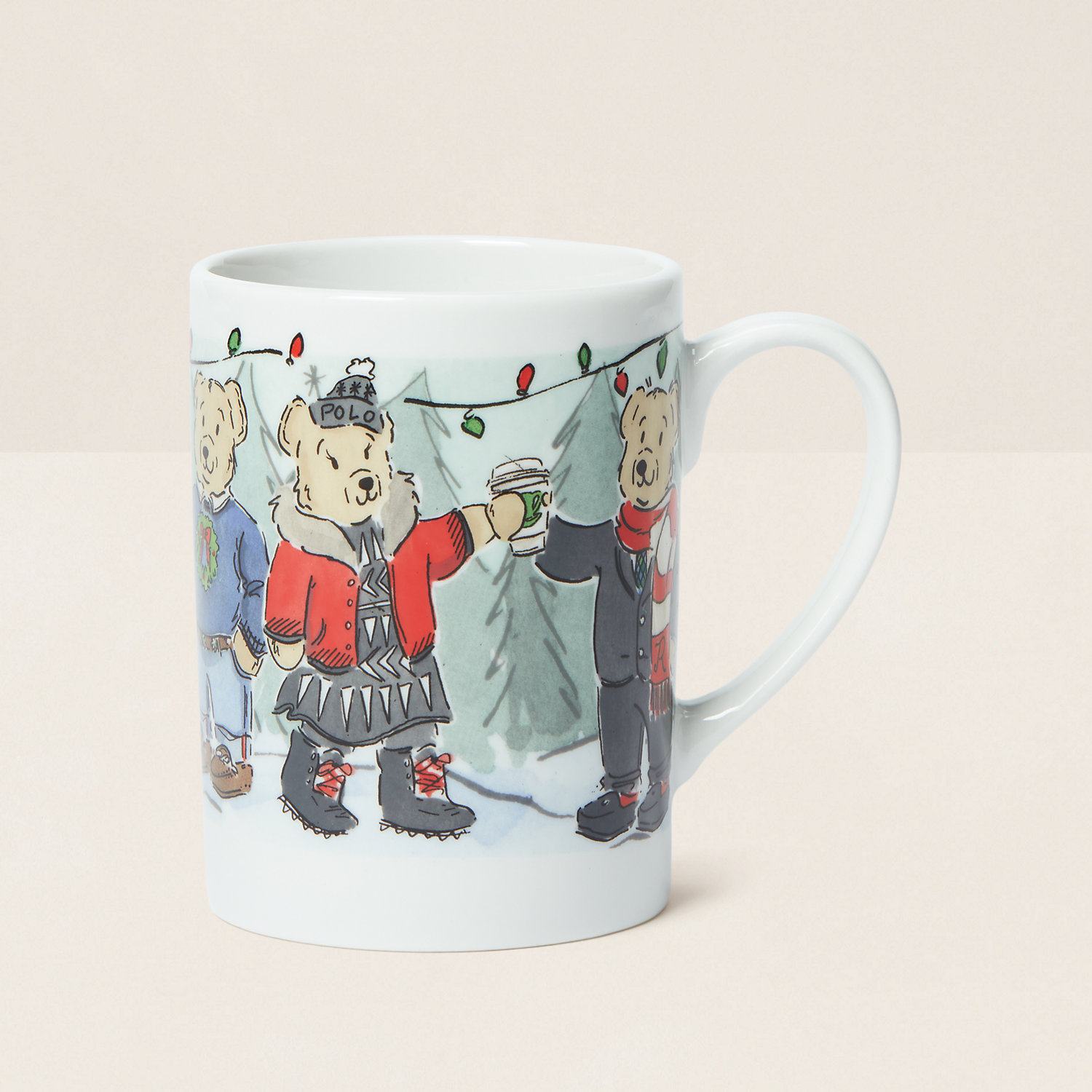 Tasse  Ralph Lauren’s Coffee mit Polo Bear von Ralph Lauren Home