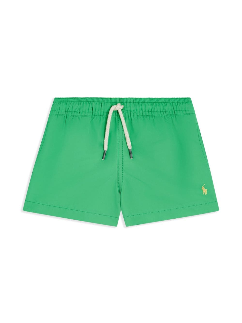 Ralph Lauren Kids Badeshorts mit Polo Pony - Grün von Ralph Lauren Kids