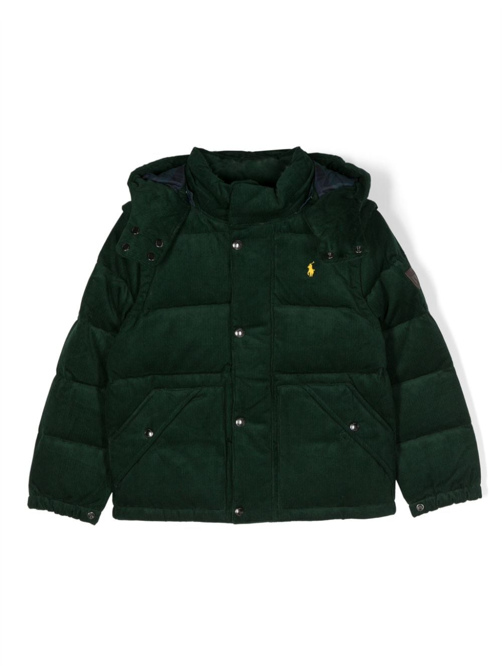 Ralph Lauren Kids Wandelbare Boulder Cordjacke - Grün von Ralph Lauren Kids