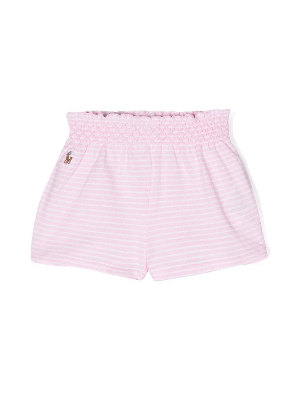 Ralph Lauren Kids Gestreifte Shorts - Rosa von Ralph Lauren Kids