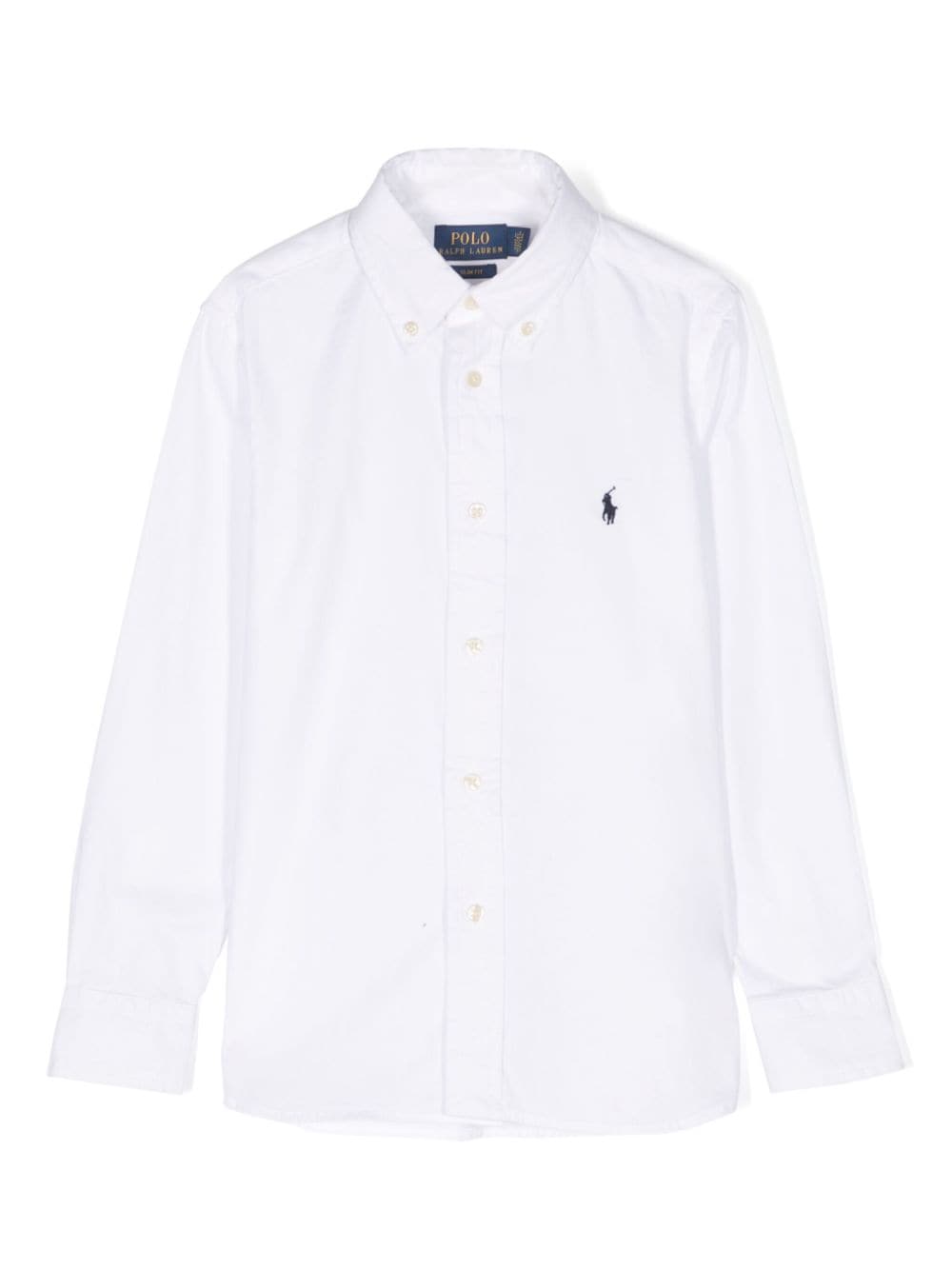 Ralph Lauren Kids Hemd mit Polo Pony - Weiß von Ralph Lauren Kids