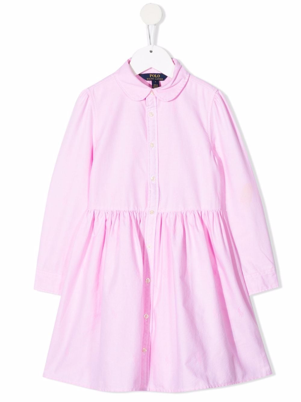 Ralph Lauren Kids Hemdkleid aus Popeline - Rosa von Ralph Lauren Kids